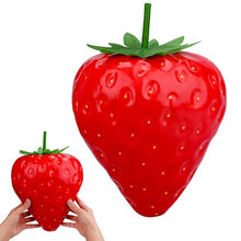 Load image into Gallery viewer, Oversized 13-Inch Artificial Giant Strawberry – Realistic Hard PVC Fruit Display Prop
