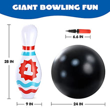 Load image into Gallery viewer, Giant Inflatable Bowling Set – Jumbo Party Game for Kids &amp; Adults
