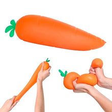 Load image into Gallery viewer, Jumbo 11.5-Inch Squishy Carrot – Slow-Rising Sensory Fidget Toy
