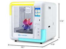 Load image into Gallery viewer, Beginners 3D Printer – Assembled, Wi-Fi, Quiet, Level-Free Bed
