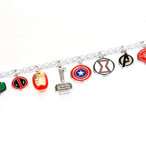 Marvel Super Heroes Charm Bracelet - Gifteee Unique & Unusual gifts, Cool gift ideas