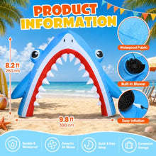 Load image into Gallery viewer, Shark Inflatable Arch – Ocean Party Entrance with LED Lights
