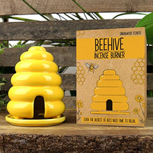 Load image into Gallery viewer, Beehive Ceramic Incense Burner - Nature-Inspired Home Decor
