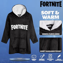 Load image into Gallery viewer, Fortnite Oversized Hoodie Blanket - Gifteee Unique &amp; Unusual gifts, Cool gift ideas
