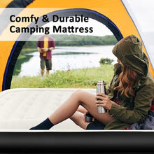 Load image into Gallery viewer, Queen Air Mattress – Built-In Pump, 16" Double-High Airbed
