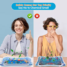 Load image into Gallery viewer, Baby Tummy Time Water Mat – Inflatable Sensory Play Mat
