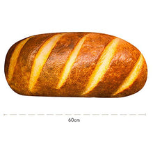 Load image into Gallery viewer, Giant 24-Inch French Bread Toast Plush Pillow – Soft 3D Food Cuddle Cushion
