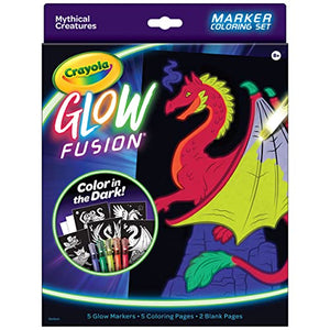 Glow Fusion Coloring Set - Gifteee Unique & Unusual gifts, Cool gift ideas