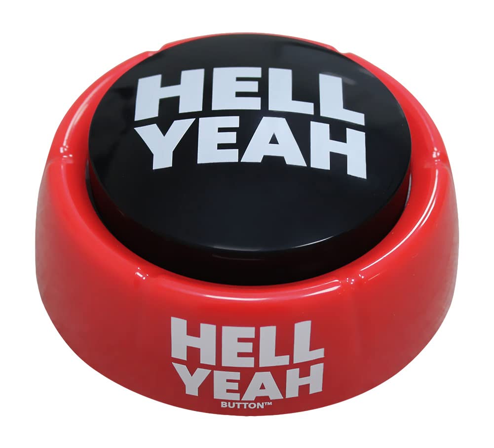 Hell Yeah Talking Button Sound Toy