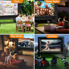 Load image into Gallery viewer, Inflatable Movie Screen – Outdoor Projector Screen with Blower
