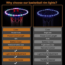 Load image into Gallery viewer, LED Basketball Hoop Lights - Gifteee Unique &amp; Unusual gifts, Cool gift ideas
