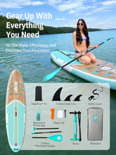 Load image into Gallery viewer, Inflatable Paddle Board – 10'6 SUP with Accessories &amp; 3-Year Warranty
