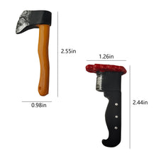 Load image into Gallery viewer, 3D Knife &amp; Axe Fridge Magnets – Funny Kitchen Decor
