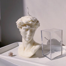 Load image into Gallery viewer, David Bust Scented Candle – Large, Hand-Poured
