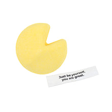 Load image into Gallery viewer, Fortune Cookie Bath Bomb - Milk and Honey Scent with Hidden Message
