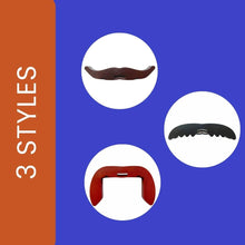 Load image into Gallery viewer, Clip-On Can Mustache – Funny Drink Party Gag Gift
