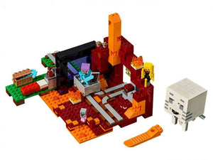 LEGO Minecraft The Nether Portal 21143 Building Kit (470 Pieces)