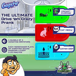 The Irritator 3000 - Fun Pranks for Kids, Cricket Chirping, Water Dripping, Cat Meowing