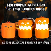 Load image into Gallery viewer, Halloween Pumpkin Lantern – Rechargeable Jack-o'-Lantern Light 2-Pack

