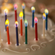 Load image into Gallery viewer, Colorflame Happy Birthday Candles - Gifteee Unique &amp; Unusual gifts, Cool gift ideas
