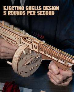 Rubber Band Toy Tommy Gun Model Kit - Gifteee Unique & Unusual gifts, Cool gift ideas