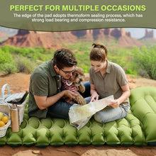 Load image into Gallery viewer, Self-Inflating Camping Pad – Extra-Thick Sleeping Mat with Pillow
