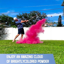 Load image into Gallery viewer, Gender Reveal Golf Balls – Exploding Pink &amp; Blue Powder Set
