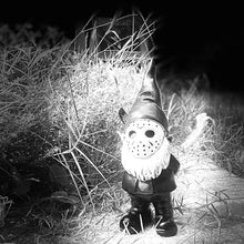 Load image into Gallery viewer, Red Spooky Halloween Gnome Figurine – 5-Inch Cement Outdoor Lawn Accent
