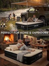 Load image into Gallery viewer, Queen Air Mattress – Built-In Pump, 16" Double-High Airbed
