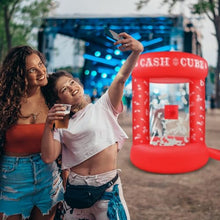 Load image into Gallery viewer, Inflatable Cash Cube – Money Grab Machine Booth for Parties
