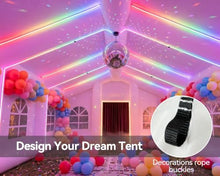 Load image into Gallery viewer, Inflatable Wedding Tent – 30x20ft Event Canopy Seats 50
