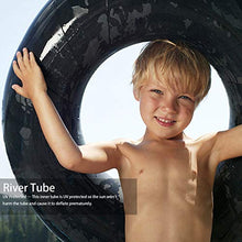 Load image into Gallery viewer, Snow Tube &amp; River Tube – 44" Inflatable for Winter &amp; Summer
