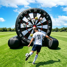 Load image into Gallery viewer, 10ft Giant Soccer Dartboard – Inflatable Target &amp; Movie Screen

