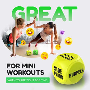 Workout Dice for Fitness - Gifteee Unique & Unusual gifts, Cool gift ideas