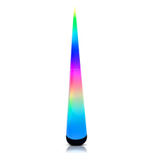 Load image into Gallery viewer, Inflatable Light-Up Cone – 9.8ft Color-Changing Event Decor
