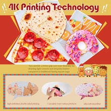 Load image into Gallery viewer, Food-Themed Microfiber Glasses Cleaning Cloths
