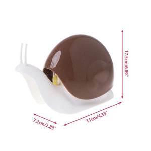 Snail Soap Dispenser – 120 ml (Brown)