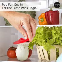 Load image into Gallery viewer, Fun Guy Mushroom Refrigerator Deodorizer – Food-Safe Baking Soda Odor Absorber
