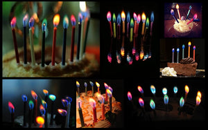 Colorflame Happy Birthday Candles - Gifteee Unique & Unusual gifts, Cool gift ideas