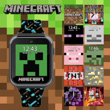 Load image into Gallery viewer, Kids Minecraft Smart Watch with Games, Camera &amp; Activity Tracker
