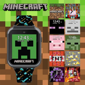 Kids Minecraft Smart Watch with Games, Camera & Activity Tracker