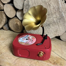 Load image into Gallery viewer, Musical Advent Calendar – Recordable Mini Vinyl Gramophone
