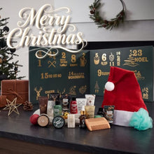 Load image into Gallery viewer, Men's Grooming Advent Calendar – 24-Day Beard &amp; Body Care Set
