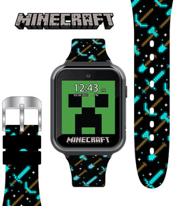 Kids Minecraft Smart Watch with Games, Camera & Activity Tracker