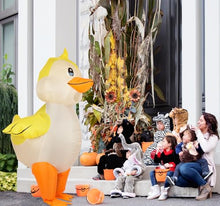 Load image into Gallery viewer, Inflatable Duck Costume – Funny Blow-Up Adult Halloween Suit

