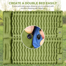 Load image into Gallery viewer, Self-Inflating Camping Pad – Extra-Thick Sleeping Mat with Pillow
