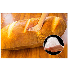 Load image into Gallery viewer, Giant 24-Inch French Bread Toast Plush Pillow – Soft 3D Food Cuddle Cushion
