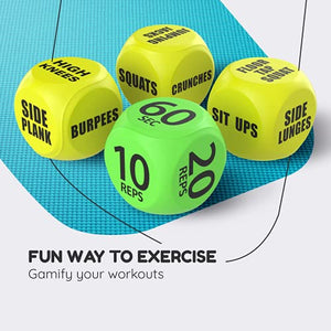 Workout Dice for Fitness - Gifteee Unique & Unusual gifts, Cool gift ideas