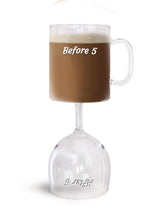 Load image into Gallery viewer, Coffee Mug &amp; Wine Glass in One – Funny "Before 5" Gift
