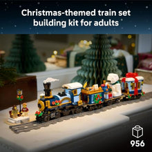 Load image into Gallery viewer, LEGO Holiday Express Train – 956-Piece Christmas Train Set for Adults
